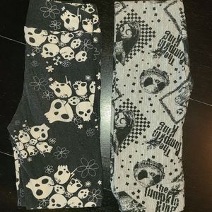 🎃👻🖤 Bundle Halloween leggings, LuLaRoe, size L/ XL